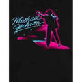 Schwarz - Side - Michael Jackson - T-Shirt für Herren-Damen Unisex