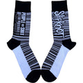 Schwarz-Blau - Front - Slipknot - Socken für Herren-Damen Unisex