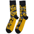 Schwarz-Gelb-Grau - Front - Wu-Tang Clan - Socken für Herren-Damen Unisex