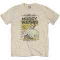 Sand - Front - Muddy Waters - "Peppermint Lounge" T-Shirt für Herren-Damen Unisex