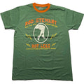 Grün - Front - Rod Stewart - "Hot Legs" T-Shirt für Herren-Damen Unisex