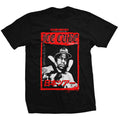 Schwarz - Front - Ice Cube - "Kanji Peace Sign" T-Shirt für Herren-Damen Unisex