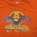 Orange - Back - Aerosmith - T-Shirt für Herren-Damen Unisex