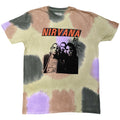 Bunt - Front - Nirvana - "Flipper" T-Shirt Batik für Herren-Damen Unisex