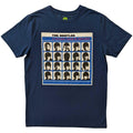 Jeansblau - Front - The Beatles - "A Hard Day's Night" T-Shirt für Herren-Damen Unisex