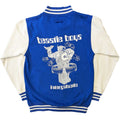Blau-Weiß - Back - Beastie Boys - "Intergalactic" Varsity-Jacke (US-College-Stil) für Herren-Damen Unisex