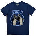 Jeansblau - Front - Fleetwood Mac - "Penguins" T-Shirt für Herren-Damen Unisex