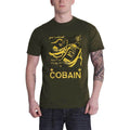 Grün - Side - Kurt Cobain - "Converse" T-Shirt für Herren-Damen Unisex