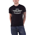 Schwarz - Front - Iggy & The Stooges - T-Shirt für Herren-Damen Unisex