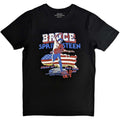 Schwarz - Front - Bruce Springsteen - "Born In The USA '85" T-Shirt für Herren-Damen Unisex