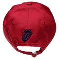 Weinrot - Back - The Rolling Stones - "70s" Baseball-Mütze Logo für Herren-Damen Unisex
