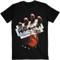 Schwarz - Front - Judas Priest - "British Steel" T-Shirt für Herren-Damen Unisex