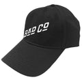 Schwarz-Weiß - Front - Bad Company - Baseball-Mütze Logo für Herren-Damen Unisex