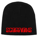 Schwarz - Front - Scorpions - Mütze für Herren-Damen Unisex