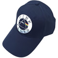 Marineblau-Weiß - Front - Pink Floyd - Baseball-Mütze Logo für Herren-Damen Unisex