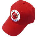 Rot-Weiß - Front - Pink Floyd - Baseball-Mütze Logo für Herren-Damen Unisex