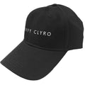Schwarz-Weiß - Front - Biffy Clyro - Baseball-Mütze für Herren-Damen Unisex