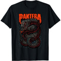 Schwarz - Front - Pantera - "Venomous" T-Shirt für Herren-Damen Unisex