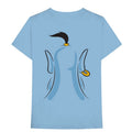 Hellblau - Back - Aladdin - T-Shirt für Herren-Damen Unisex