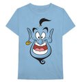 Hellblau - Front - Aladdin - T-Shirt für Herren-Damen Unisex