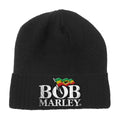 Schwarz - Front - Bob Marley - Mütze für Herren-Damen Unisex