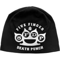 Schwarz - Front - Five Finger Death Punch - Mütze für Herren-Damen Unisex