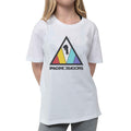 Weiß - Side - Imagine Dragons - T-Shirt Logo für Kinder
