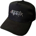 Schwarz-Sonic Silber - Back - Anthrax - Baseball-Mütze für Herren-Damen Unisex