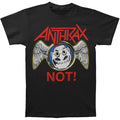 Schwarz - Front - Anthrax - "Not Wings" T-Shirt für Herren-Damen Unisex