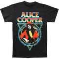 Schwarz - Front - Alice Cooper - "Snake Skin" T-Shirt für Herren-Damen Unisex