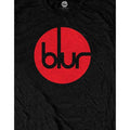 Schwarz - Side - Blur - T-Shirt Logo für Herren-Damen Unisex