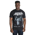 Schwarz-Weiß - Front - Anthrax - "Among The Living" T-Shirt für Herren-Damen Unisex