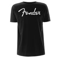 Schwarz - Front - Fender - "Classic" T-Shirt für Herren-Damen Unisex