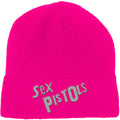 Fluoreszierendes Pink - Front - Sex Pistols - Mütze für Herren-Damen Unisex