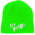 Fluoreszierendes Grün - Front - Sex Pistols - Mütze für Herren-Damen Unisex