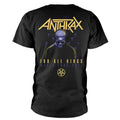 Schwarz - Back - Anthrax - "Among The Kings" T-Shirt für Herren-Damen Unisex