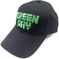 Schwarz-Grün - Front - Green Day - Baseball-Mütze für Herren-Damen Unisex