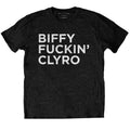 Schwarz - Front - Biffy Clyro - "Fucking" T-Shirt für Herren-Damen Unisex