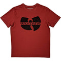 Rot - Front - Wu-Tang Clan - T-Shirt für Herren-Damen Unisex