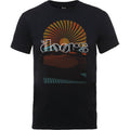 Schwarz - Front - The Doors - "Daybreak" T-Shirt für Herren-Damen Unisex