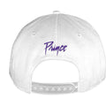 Weiß-Violett - Back - Prince - Baseball-Mütze für Herren-Damen Unisex