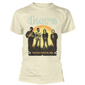 Sand - Front - The Doors - "1968 Tour" T-Shirt für Herren-Damen Unisex