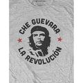 Grau - Side - Che Guevara - T-Shirt Logo für Herren-Damen Unisex