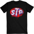 Schwarz-Rot - Front - Stone Temple Pilots - T-Shirt für Herren-Damen Unisex