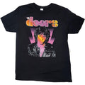 Schwarz - Front - The Doors - "Jim Morrison" T-Shirt für Herren-Damen Unisex