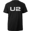 Schwarz - Front - U2 - T-Shirt für Herren-Damen Unisex