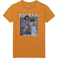 Orange-Blau - Front - Outkast - T-Shirt für Herren-Damen Unisex