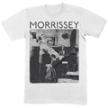 Weiß - Front - Morrissey - "Barber Shop" T-Shirt für Herren-Damen Unisex