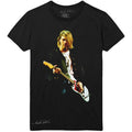 Schwarz - Front - Kurt Cobain - T-Shirt für Herren-Damen Unisex