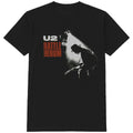 Schwarz - Front - U2 - "Rattle & Hum" T-Shirt für Herren-Damen Unisex